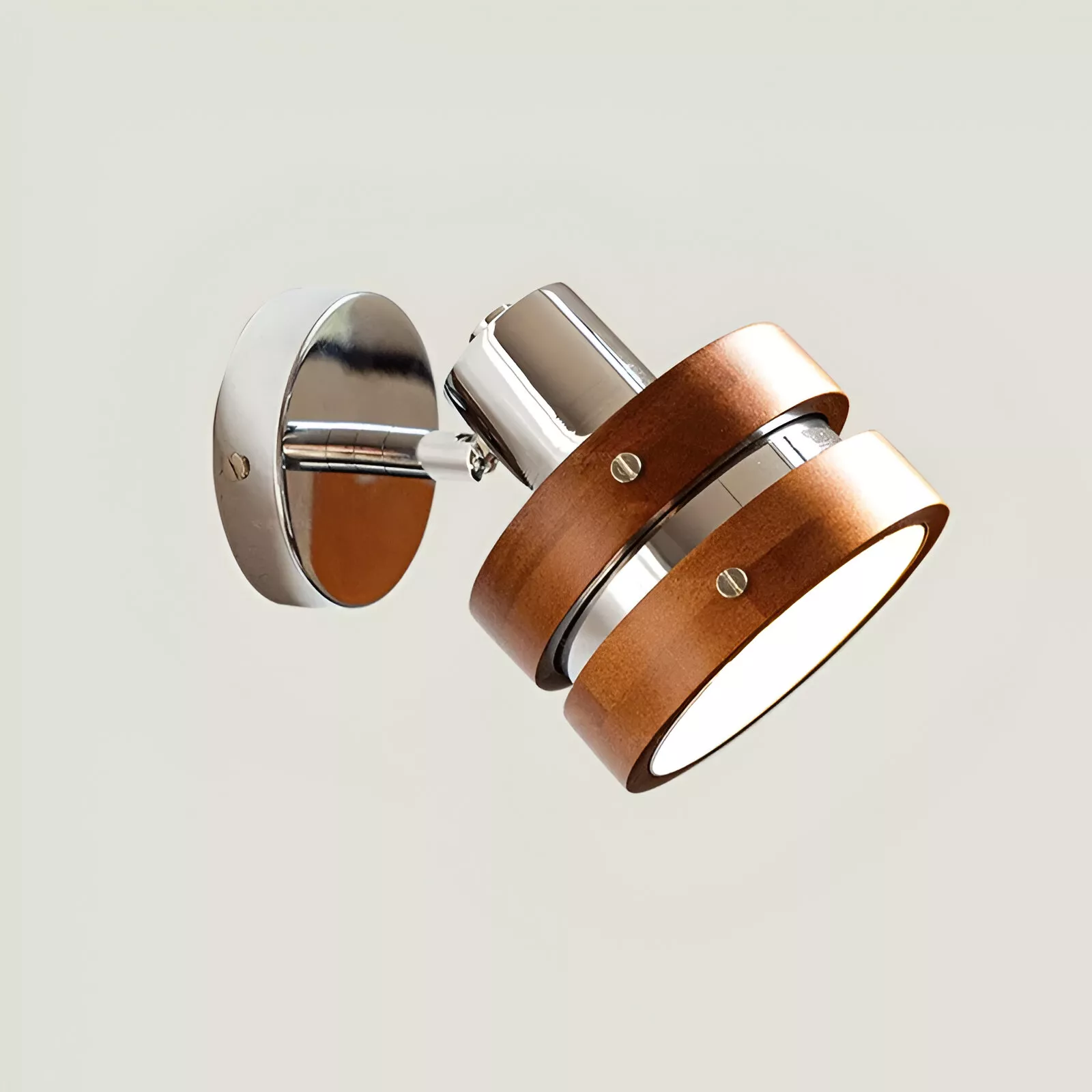 Modern Wood Wall Lamp - Image 6